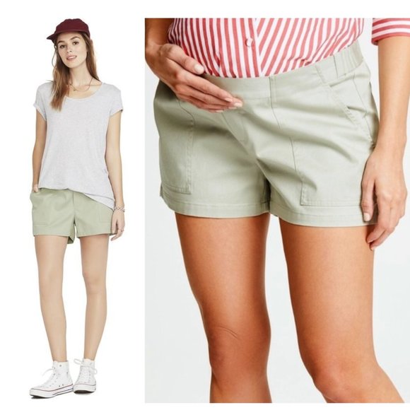 HATCH The Republic khaki Shorts sz 2 M - Picture 1 of 6